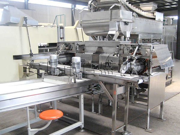 花生濕式脫皮生產線